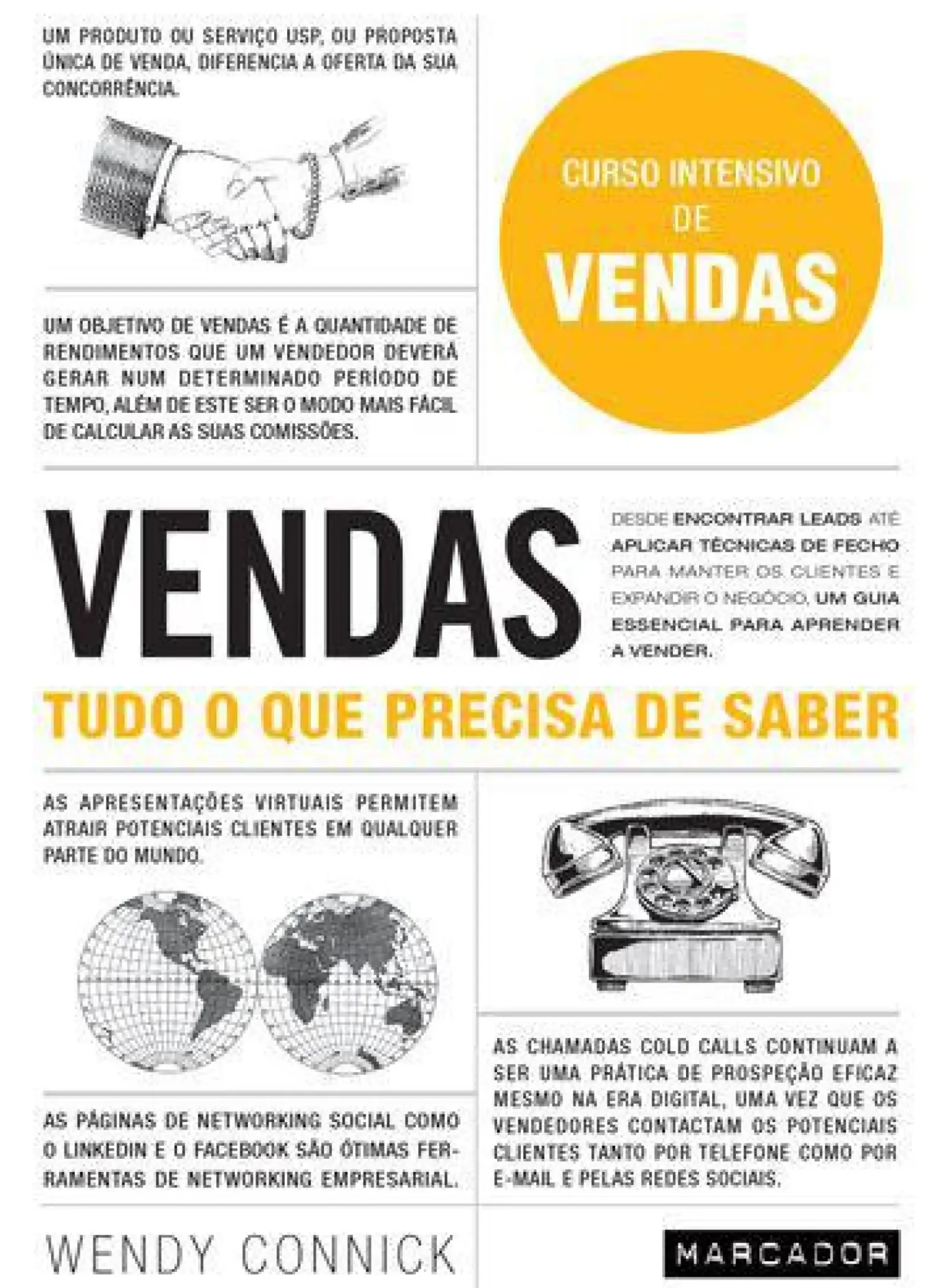 Clearance Marcador Vendas - Tudo o que Precisa de Saber de Wendy Connick - Curso Intensivo de Vendas
