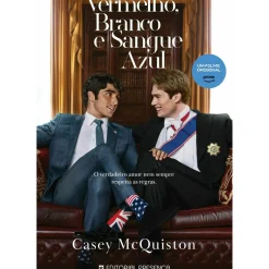 Presença Romance > Vermelho, Branco e Sangue Azul de Casey McQuiston