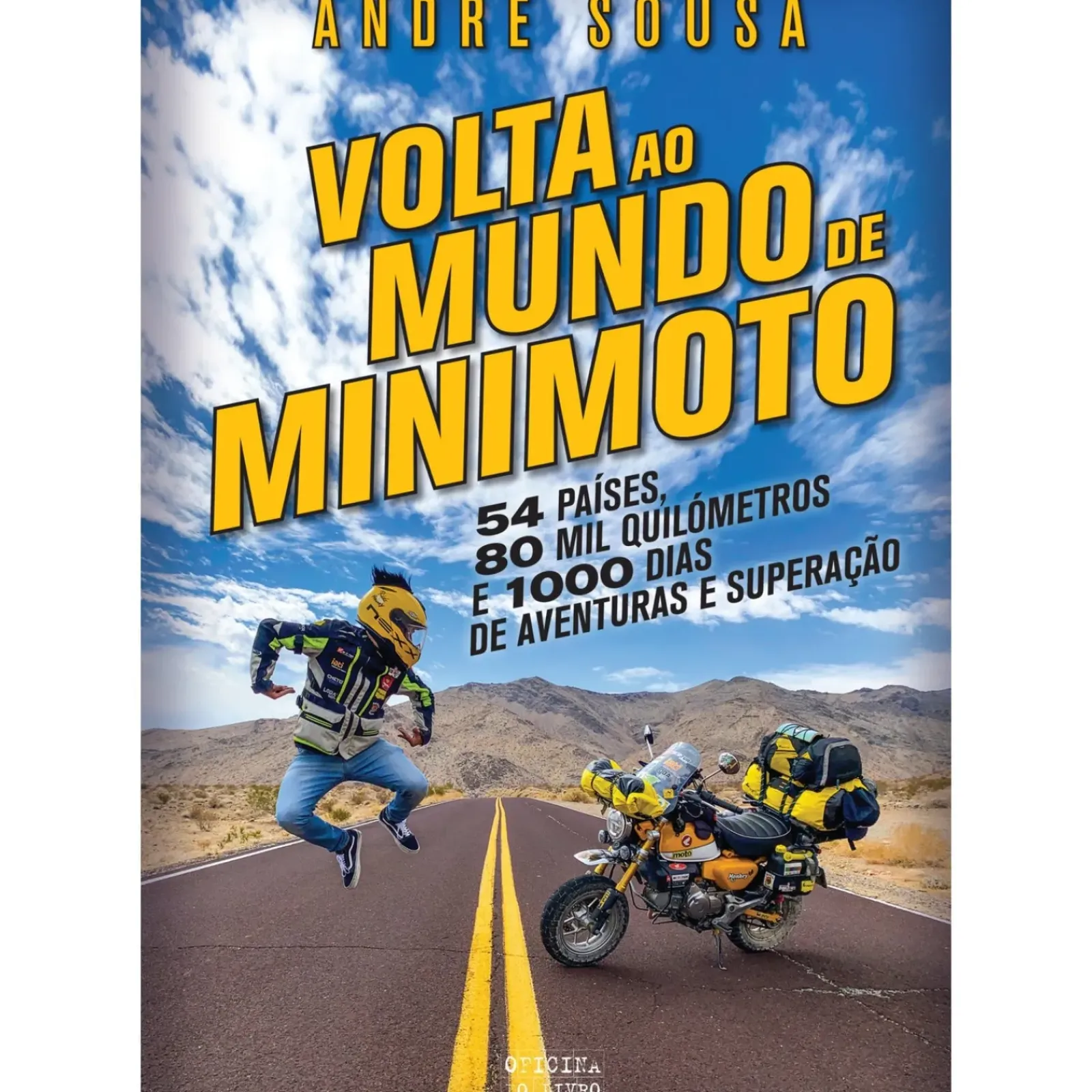 Sale Oficina Livro Volta ao Mundo de Mini Moto de André Sousa