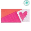 Artebene Postais > Voucher Com Envelope - Coração Rosa