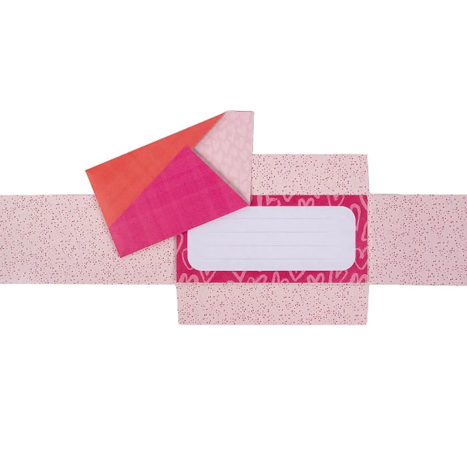 Artebene Postais > Voucher Com Envelope - Coração Rosa