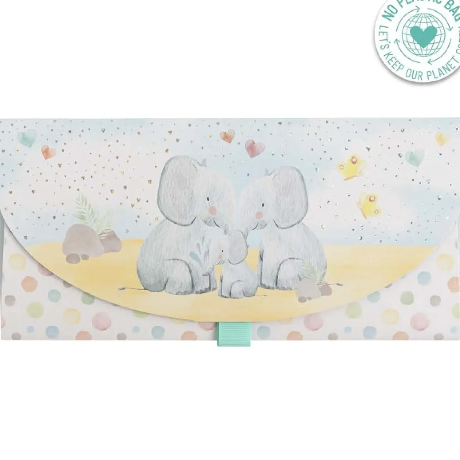 Artebene Voucher Com Envelope - Elefantes