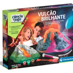 Ciência & Jogo Jogos Educativos E Científicos > Vulcão Brilhante Clementoni