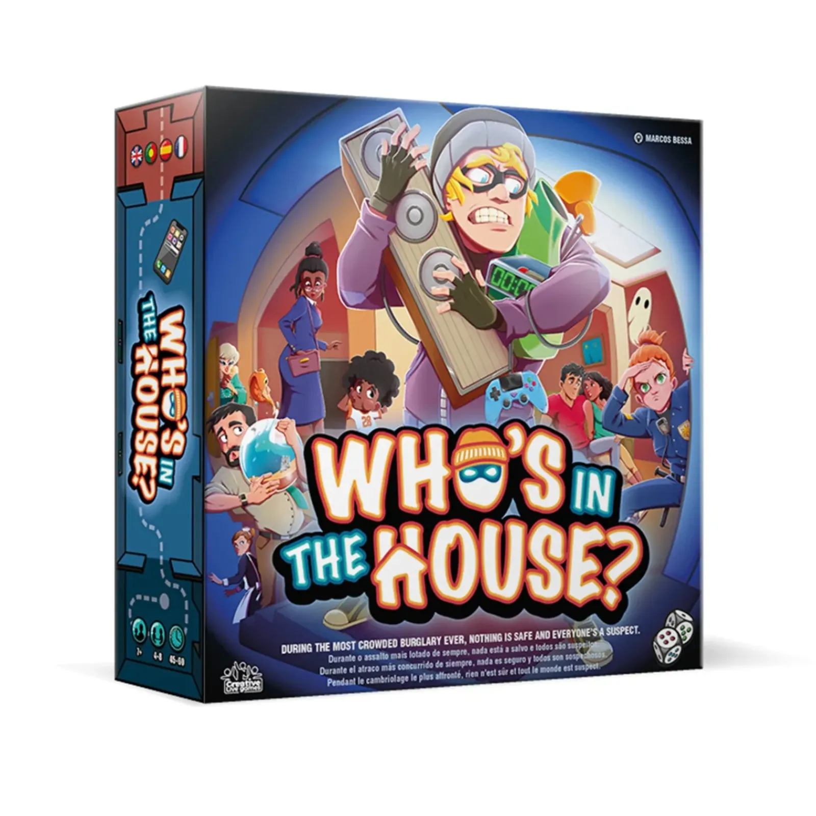 Creative Toys Jogos De Família E Amigos > Who's In The House