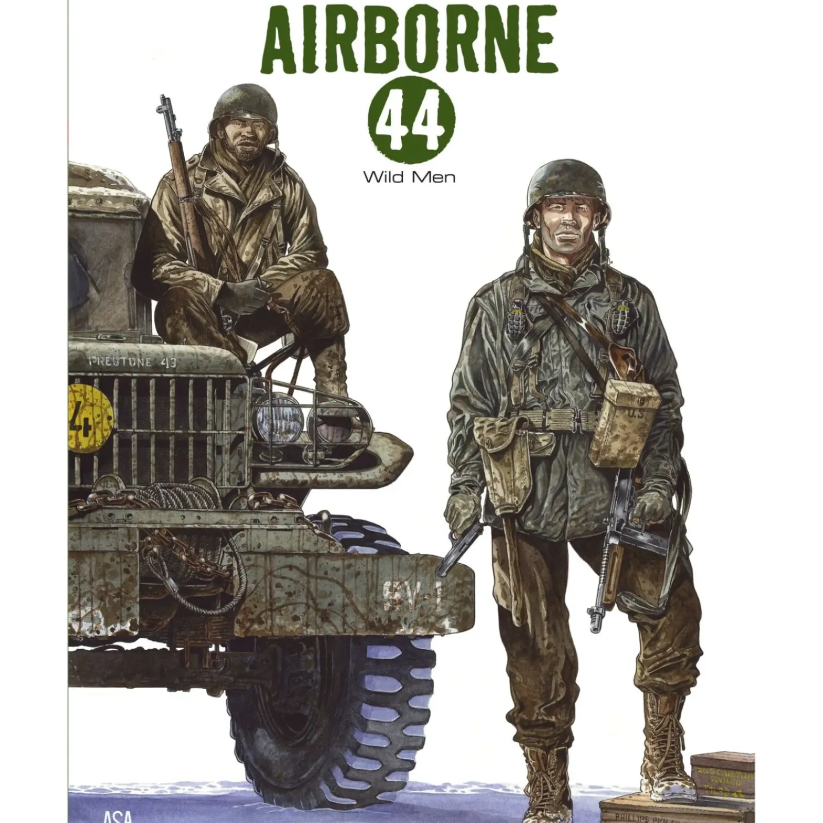 Asa Banda Desenhada E Novelas Gráficas > Wild Men de Philippe Jarbinet - Airborne 44 N.º 10