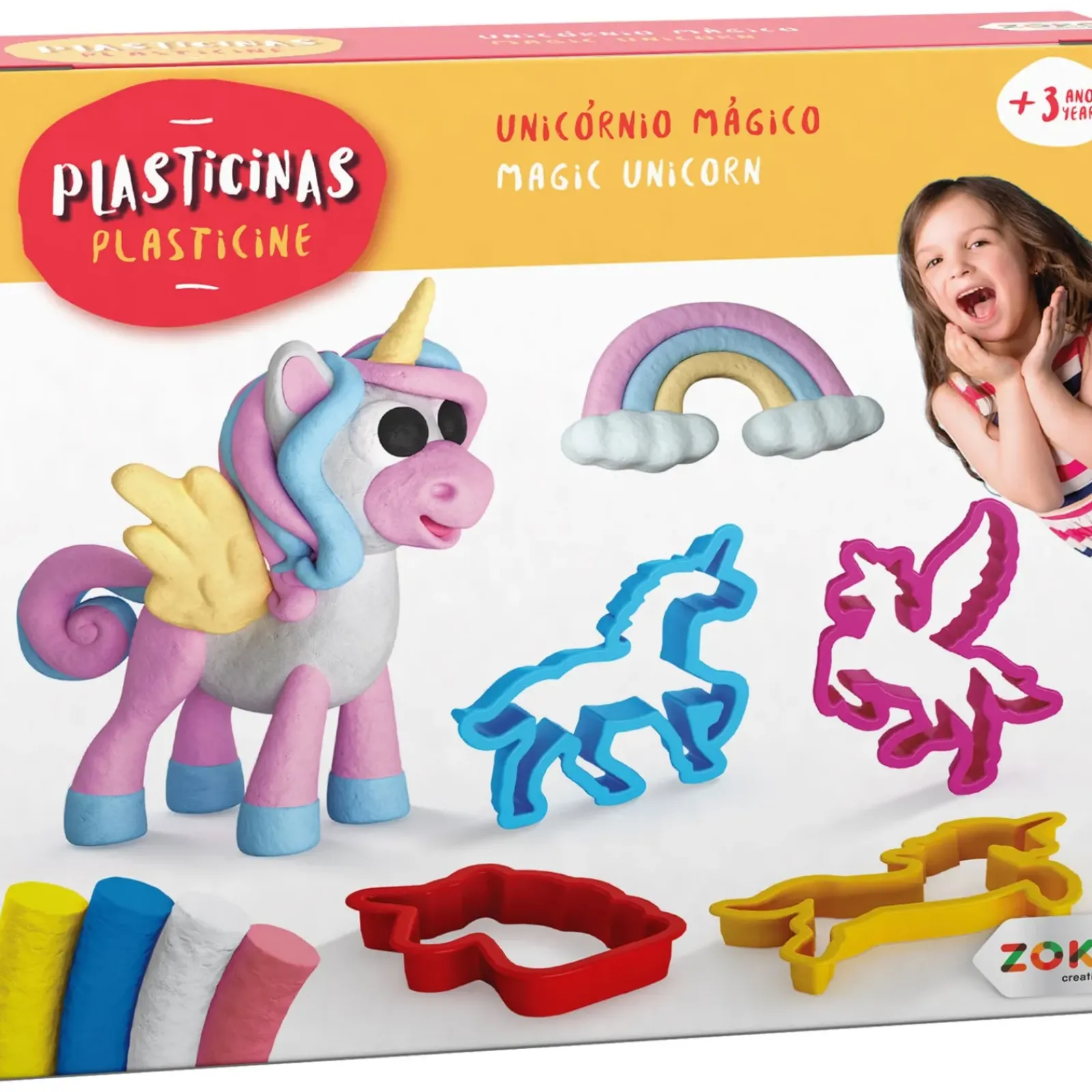 Discount Zoko-Plasticina Zoko Plasticinas - Unicórnio Mágico